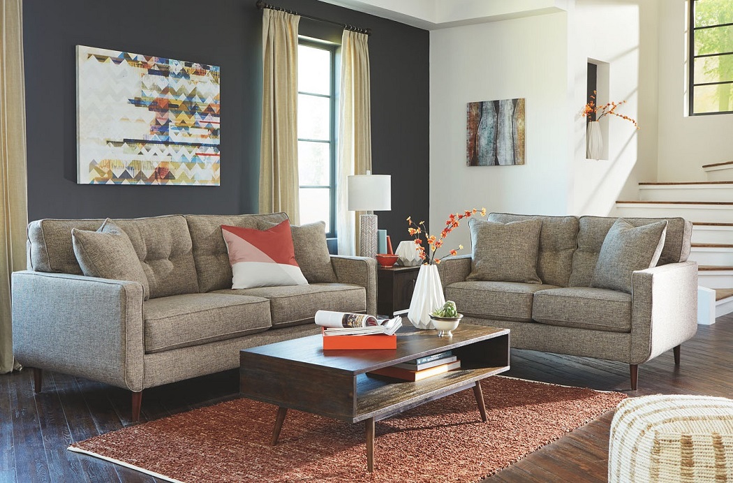American Design Furniture by Monroe - Joplin Living Set 3